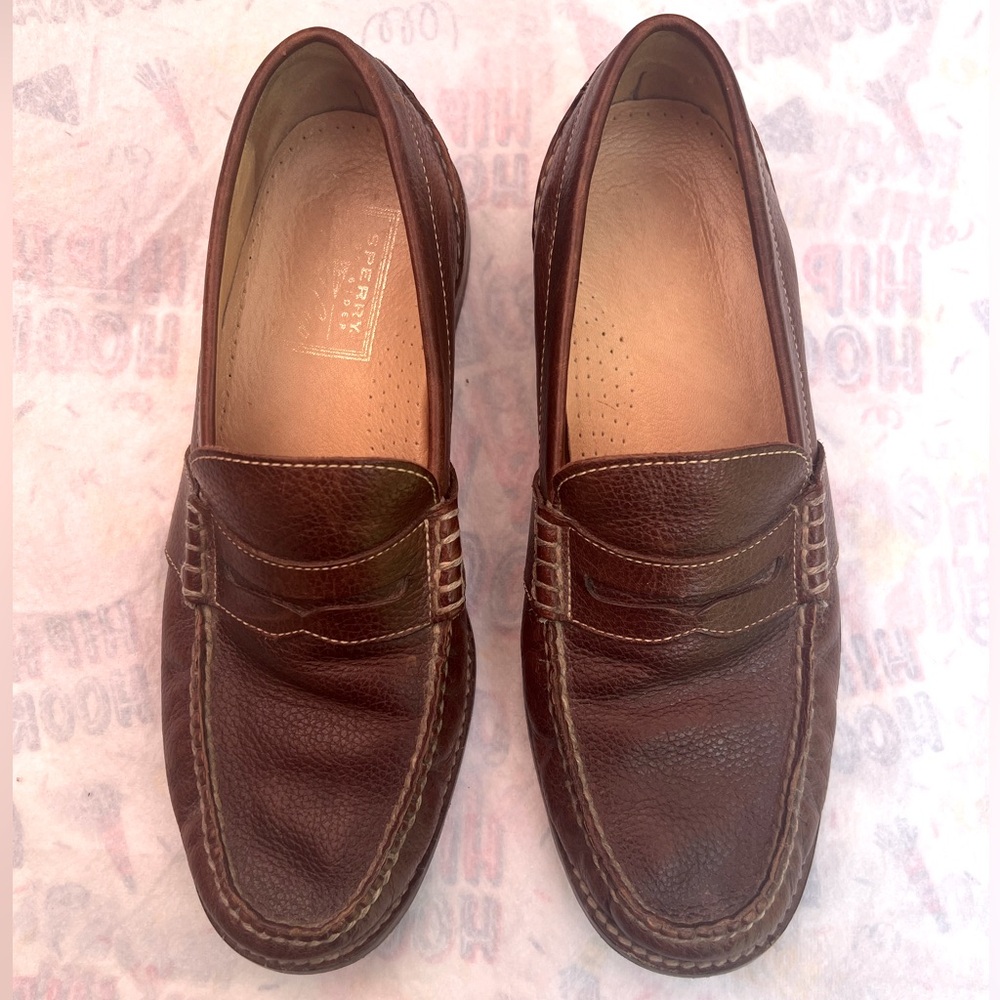 Men’s Sperry Brown 10M Slip On Loafers
